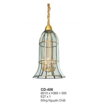 Đèn thả đồng  CD-406 Euroto