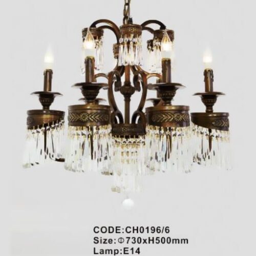Đèn Chùm Pha Lê CH0196/6 AURORA