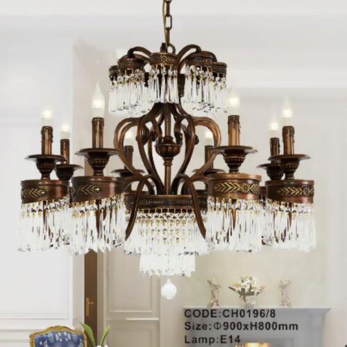 Đèn Chùm Pha Lê CH0196/8 AURORA