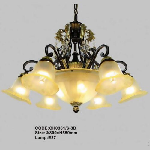 Đèn Chùm CH0381/6-3D AURORA