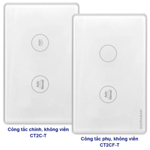 Công tắc cầu thang 2 chiều CT2C- T Kawasan