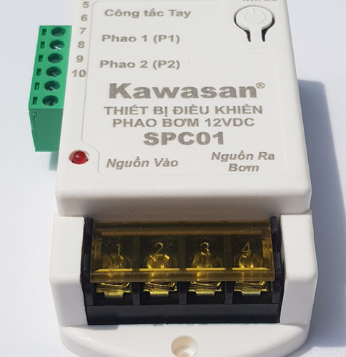 Thiết bị điều khiển phao bơm 12VDC SPC01 Kawasan