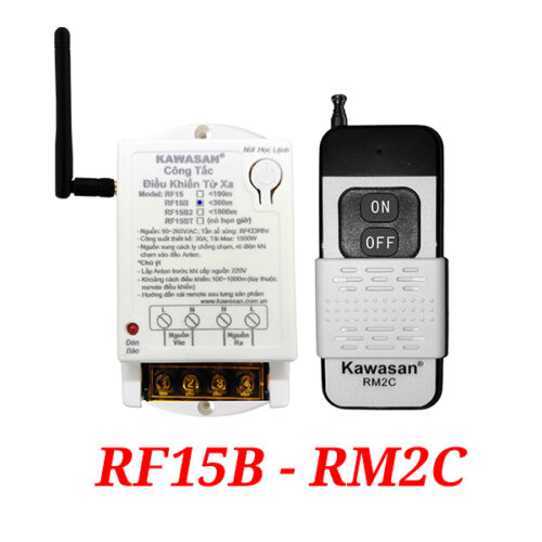 Thiết bị điều khiển từ xa công suất cao RF15B Kawasan