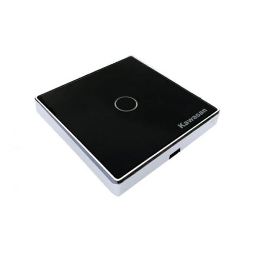 Công tắc đơn Công tắc đơn Kawasan cảm ứng chạm wifi màu đen Kawasan