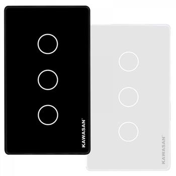 Công tắc thông Wifi không cần bộ trung tâm CT3N-BLE/W Kawasan