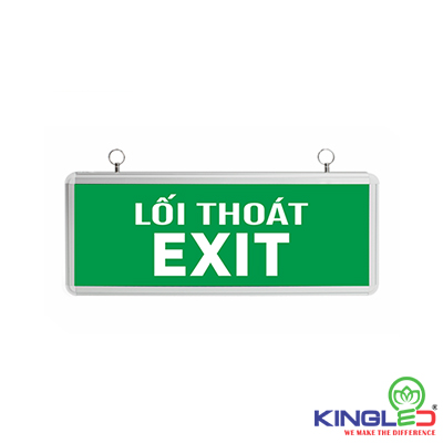 Đèn Exit chỉ hướng lối thoát EXM-3-2M Kingled
