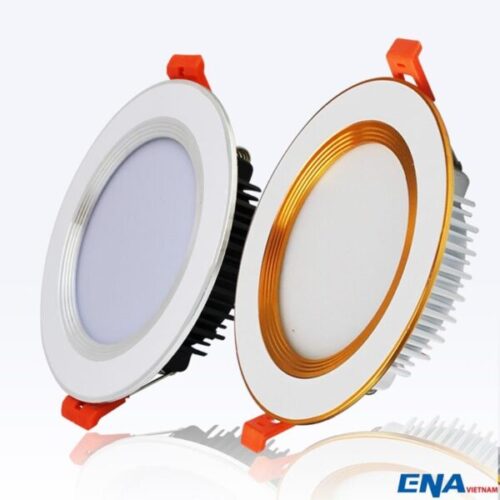 Đèn LED âm trần viền bạc DTJ07-120/(x)B ENA Vietnam