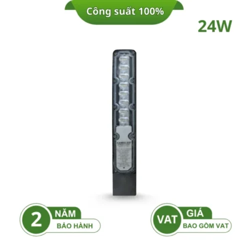 Đèn Led cảm ứng sân vườn công viên GLS-24W Kawaled