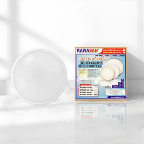 Đèn ốp trần cảm ứng vi sóng MS230G-14W Kawasan