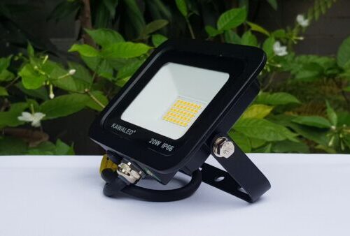 Đèn pha Led mỏng đúc nguyên khối FL20W-V Kawaled