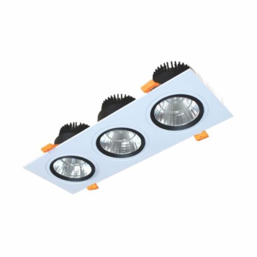 Đèn Led downlight vuông chiếu điểm âm trần 3*18W DFC3181 Duhal