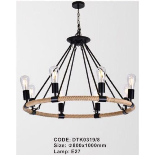 Đèn Chùm Dây Thừng  DTK0319/8 AURORA