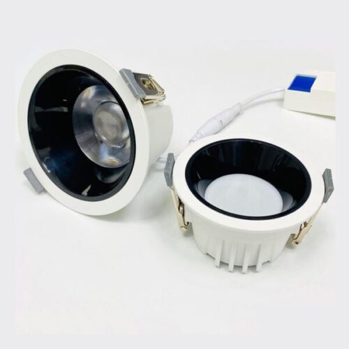 Đèn LED âm trần tròng trắng/đen + thấu kính ENA-DTP05-085/(x) ENA Vietnam