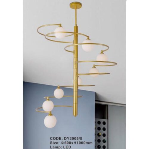 Đèn chùm led bóng tròn DY3005/8 AURORA