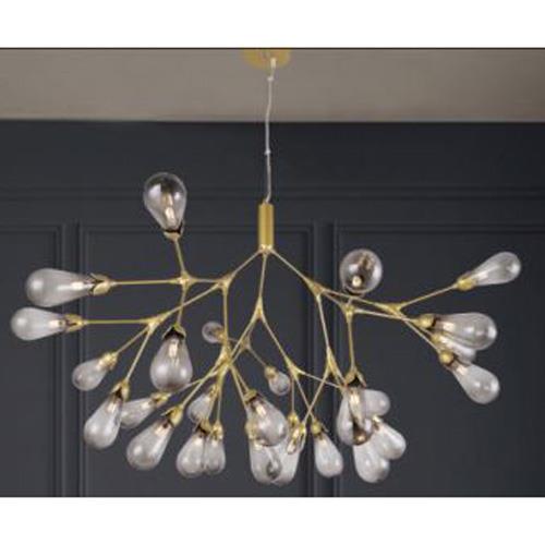 Đèn chùm led chao thủy tinh DY3115/27 AURORA