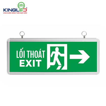 Đèn Exit chỉ hướng phải EX-3-1M-P Kingled