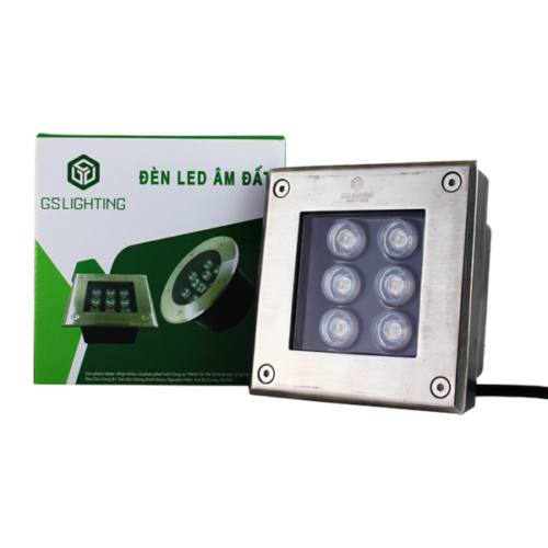 Đèn âm sàn vuông GSDV6 GSLIGHTING
