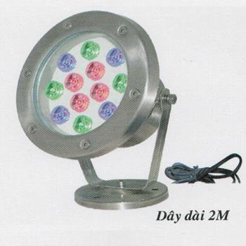 Đèn led âm nước  HB 12W - RGB Euroto