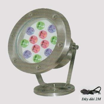 Đèn led âm nước HB 18W - RGB Euroto