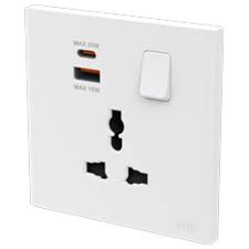 Bộ ổ cắm đa năng đơn 2TCZ212014R0060 ABB