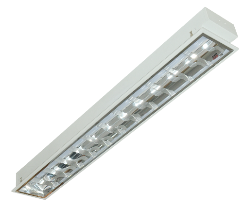 Máng đèn phản quan âm trần 1m2, 1 bóng Led T8 LDA118 Duhal