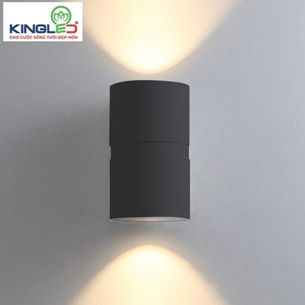 Đèn Led gắn tường ngoài trời LWA0047B-BK Kingled