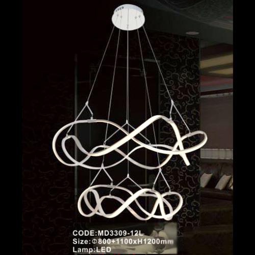 Đèn chùm led hiện đại MD3309-12L AURORA
