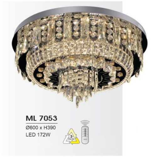 Đèn mâm led trang trí ML 7053 Hufa