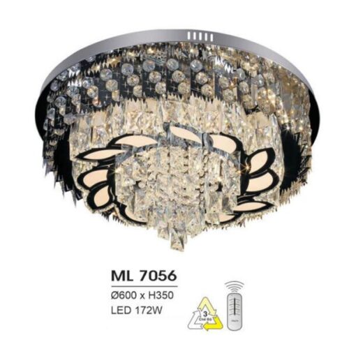 Đèn mâm led trang trí ML 7056 Hufa