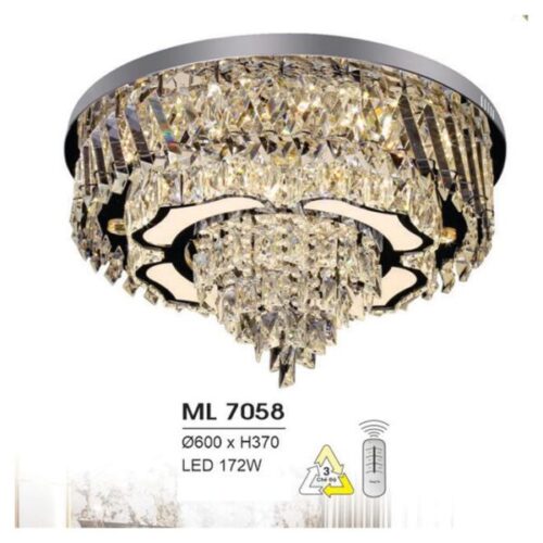 Đèn mâm led trang trí ML 7058 Hufa