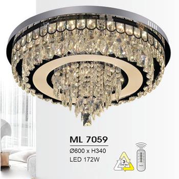 Đèn mâm led trang trí ML 7059 Hufa