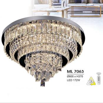 Đèn mâm led trang trí ML 7063 Hufa
