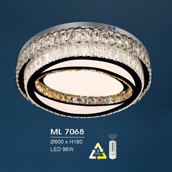 Đèn mâm led trang trí ML 7068 Hufa