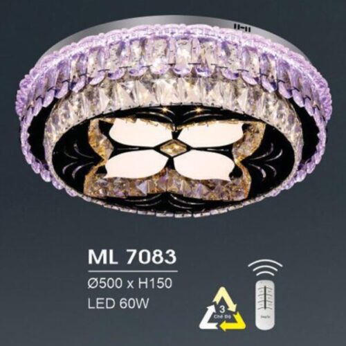 Đèn mâm led trang trí ML 7083 Hufa