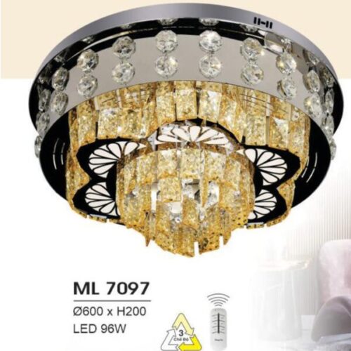 Đèn mâm led trang trí ML 7097 Hufa