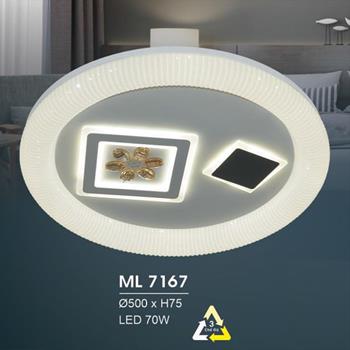 Đèn mâm led trang trí ML 7167 Hufa
