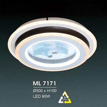 Đèn mâm led trang trí ML 7171 Hufa