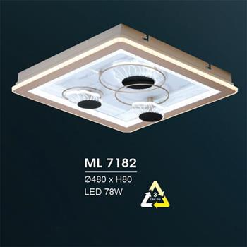 Đèn mâm led trang trí ML 7182 Hufa