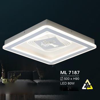 Đèn mâm led trang trí ML 7187 Hufa