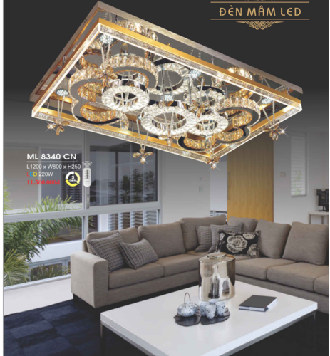 Đèn mâm led trang trí ML 7064 Hufa