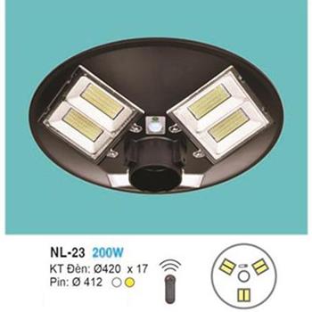 Đèn UFO năng lượng mặt trời NL-23 Hufa