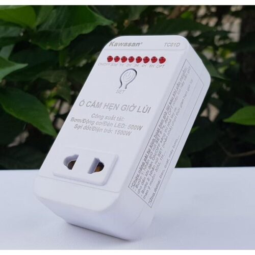 Ổ cắm hẹn giờ lùi TC01D Kawasan