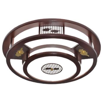 Đèn mâm ốp trần gỗ OTG 30 Hufa