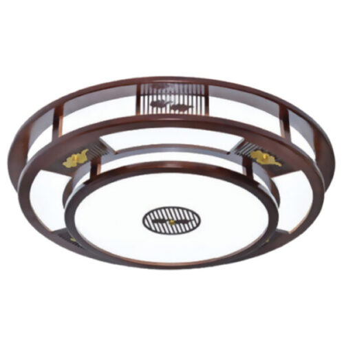 Đèn mâm ốp trần gỗ OTG 31 Hufa