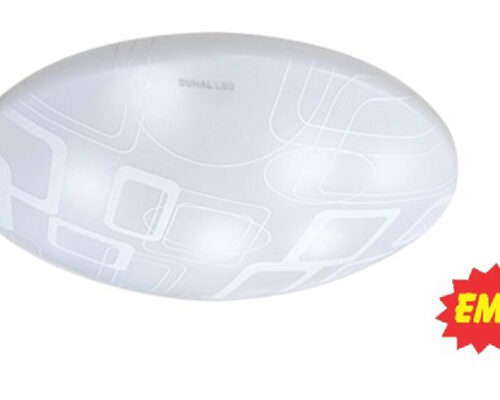 Đèn Led ốp trần chụp hoa văn (EMC) KEFB812V Duhal