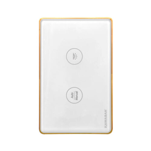 Công tắc cầu thang 2 chiều viền vàng CT2CV- T Kawasan