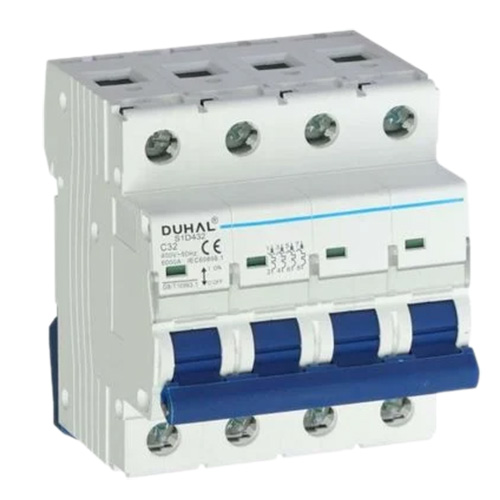 Thiết bị đóng cắt MCB 4P dòng cắt 400V - 6kA S1D420 Duhal
