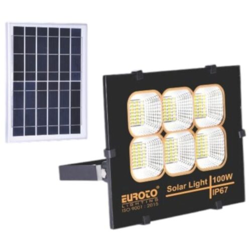 Đèn Pha năng lượng mặt trời 100W SOLAR - 64 Euroto