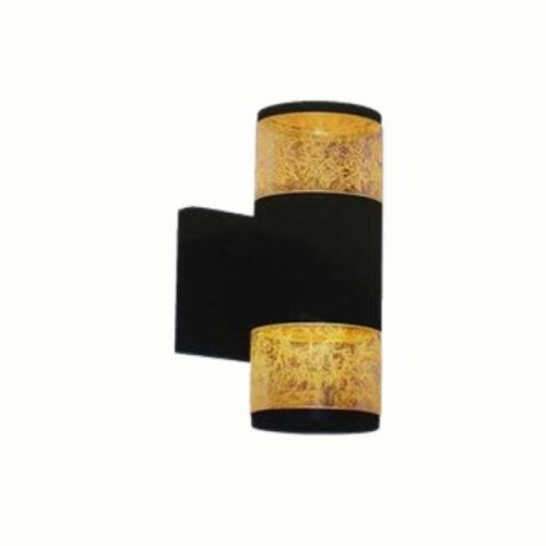 Đèn led vách hành lang AK 807/2 ĐEN Hufa