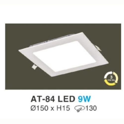 Led Âm Trần Siêu Mỏng Vuông Đổi Màu AT-84 LED Hufa